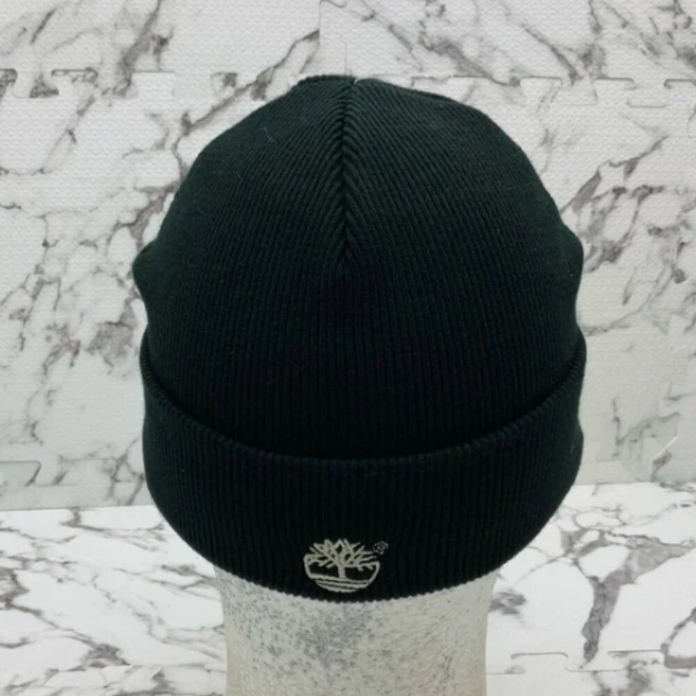 Men’s Timberland Black | White Brim Casual Beanies NWT - Picture 5 of 5